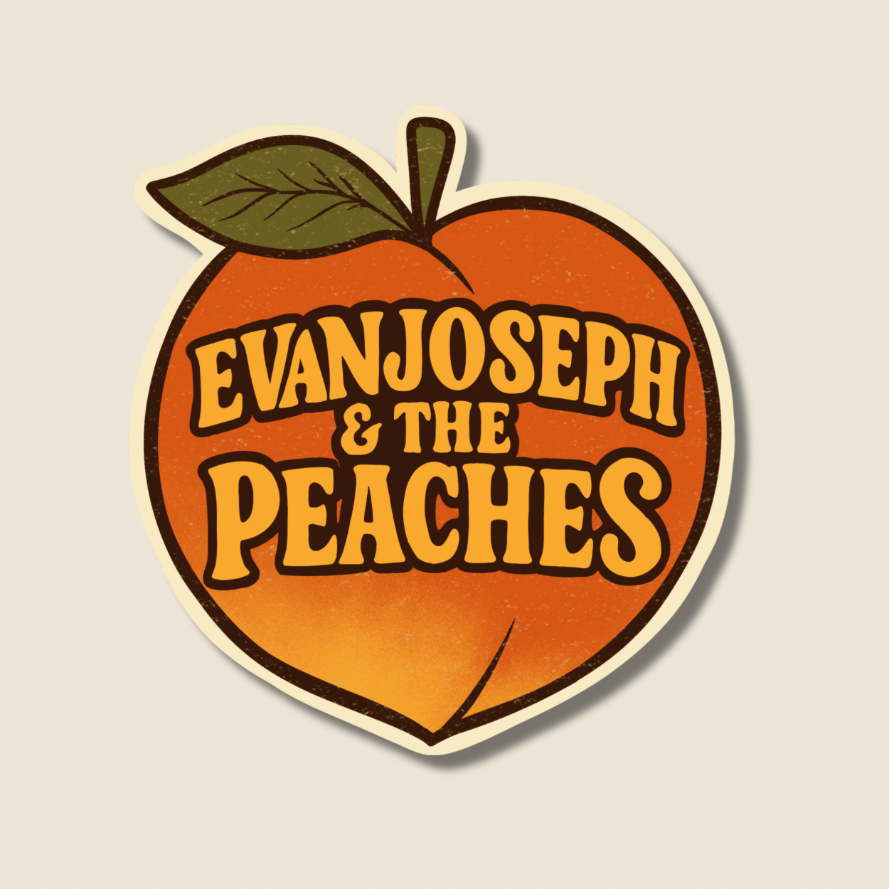EvanJoseph & The Peaches Sticker